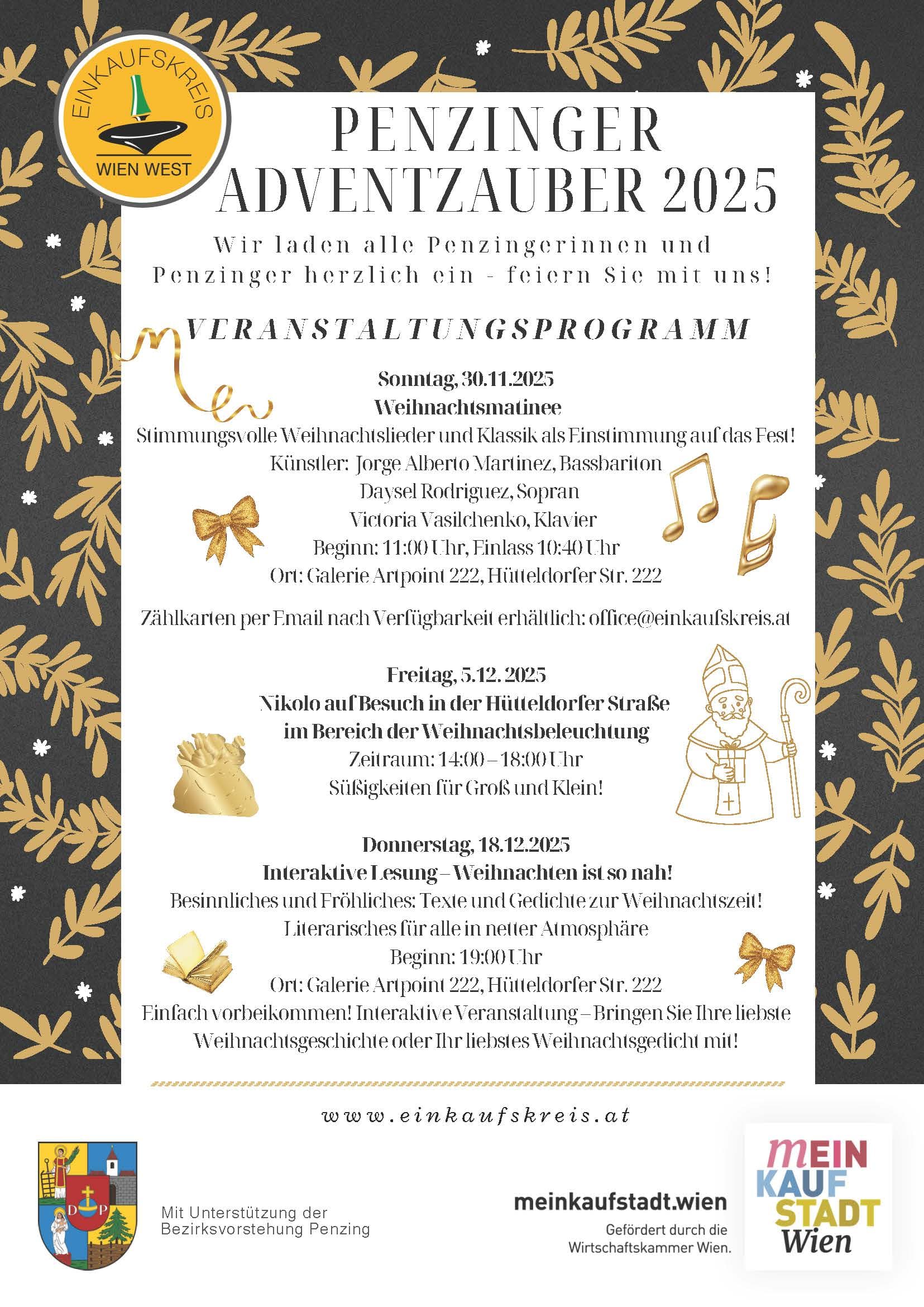 Adventzauber Programm